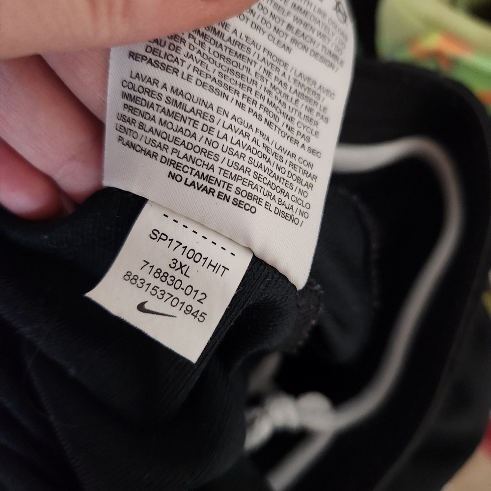 Nike Mens HBR Dri-Fit Basketball Shorts Black 3XL - Picture 6 of 6